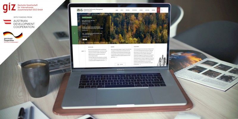 Website of an Integrated Biodiversity Management in the South Caucasus